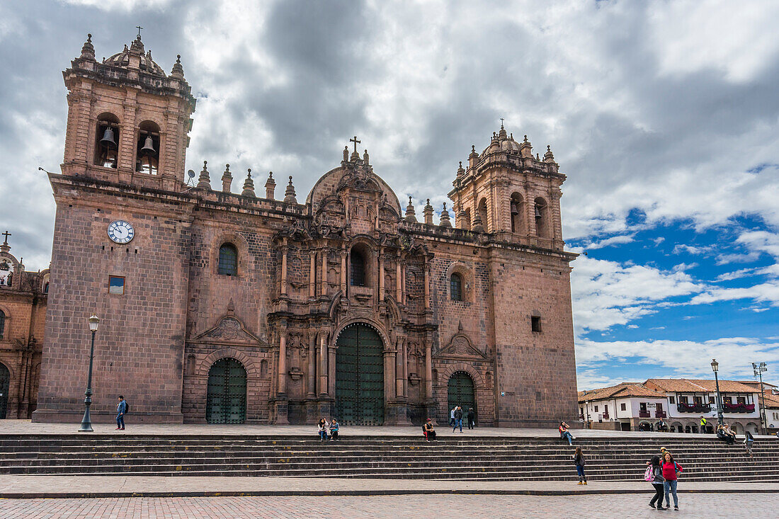 Cusco Cathedral, Plaza de Armas Square, Cusco, UNESCO World Heritage Site, Peru, South America