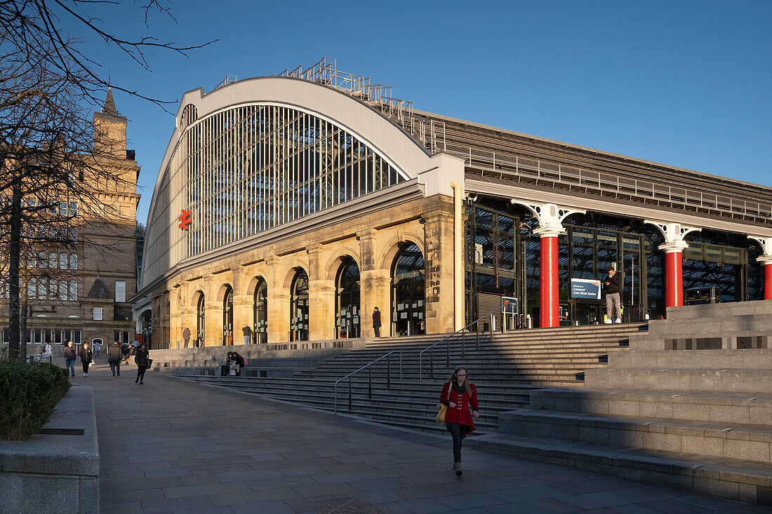 Liverpool Lime Street Station, Liverpool, Merseyside, England, Vereinigtes Königreich, Europa