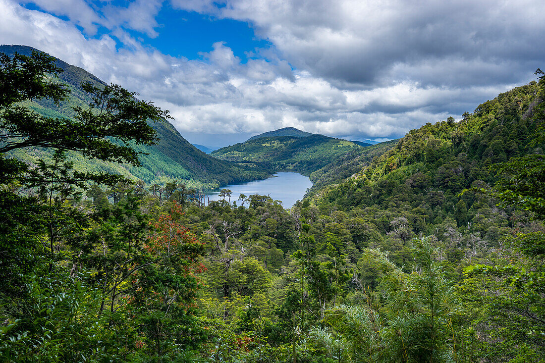 Tinquilco-See, Huerquehue-Nationalpark, Pucon, Chile, Südamerika