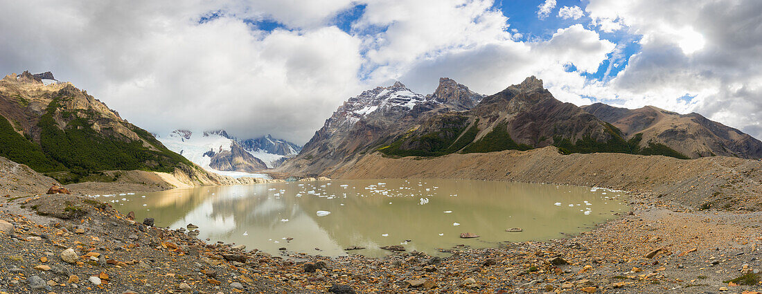 Laguna Torre, Los Glaciares-Nationalpark, UNESCO-Weltkulturerbe, El Chalten, Patagonien, Argentinien, Südamerika