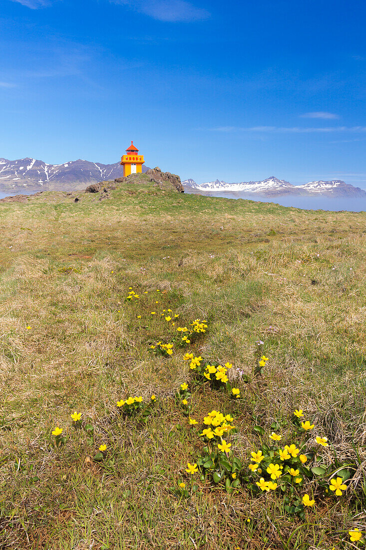 Djupivogur Lighthouse, East Iceland, Iceland, Polar Regions