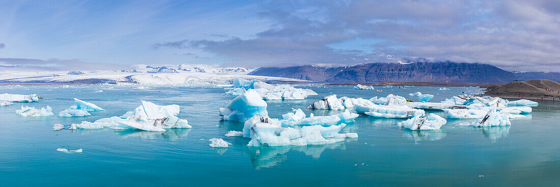 Jokulsarlon Gletscherlagune, Island, Polarregionen