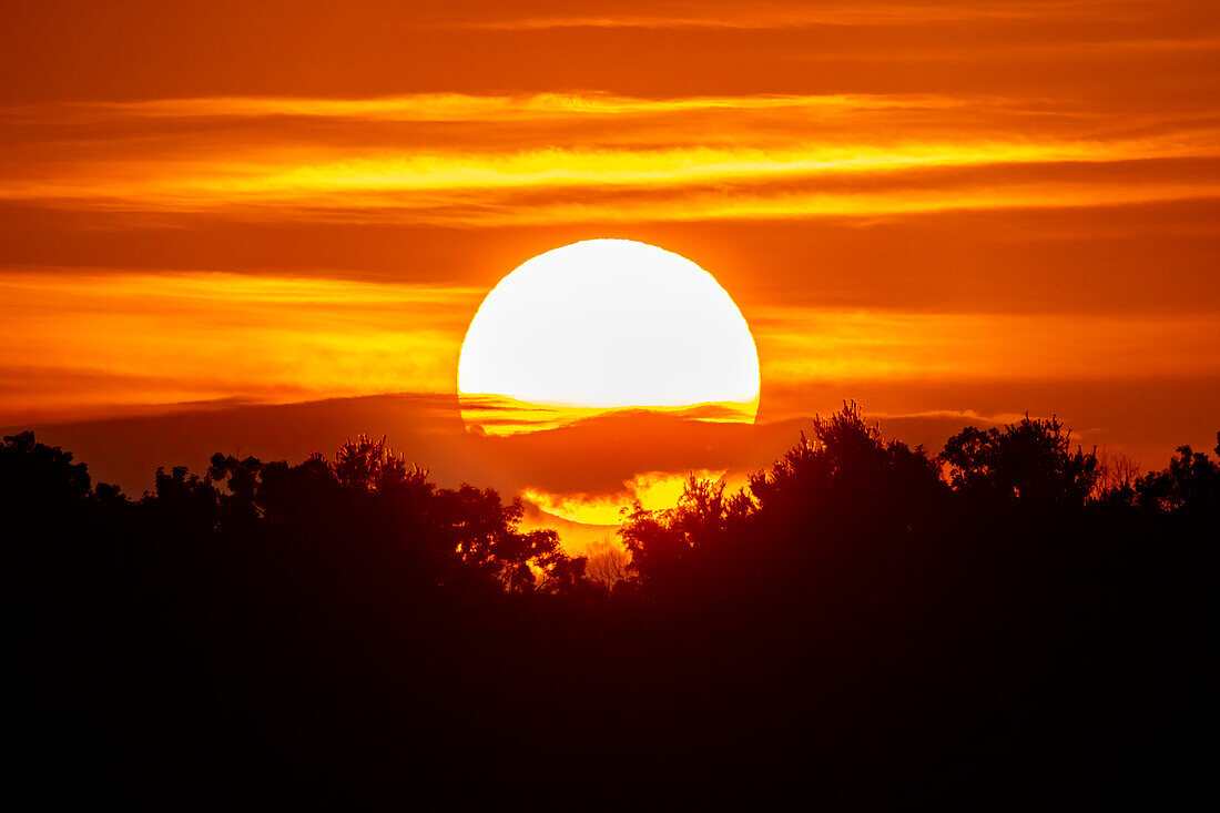 Sommer Sonnenaufgang, Vereinigte Staaten von Amerika, Nordamerika