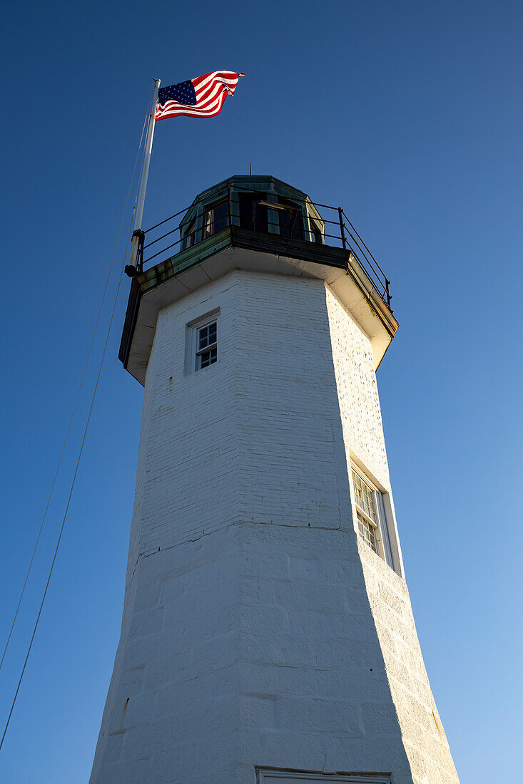 Scituate Lighthouse, Scituate, Massachusetts, New England, United States of America, North America