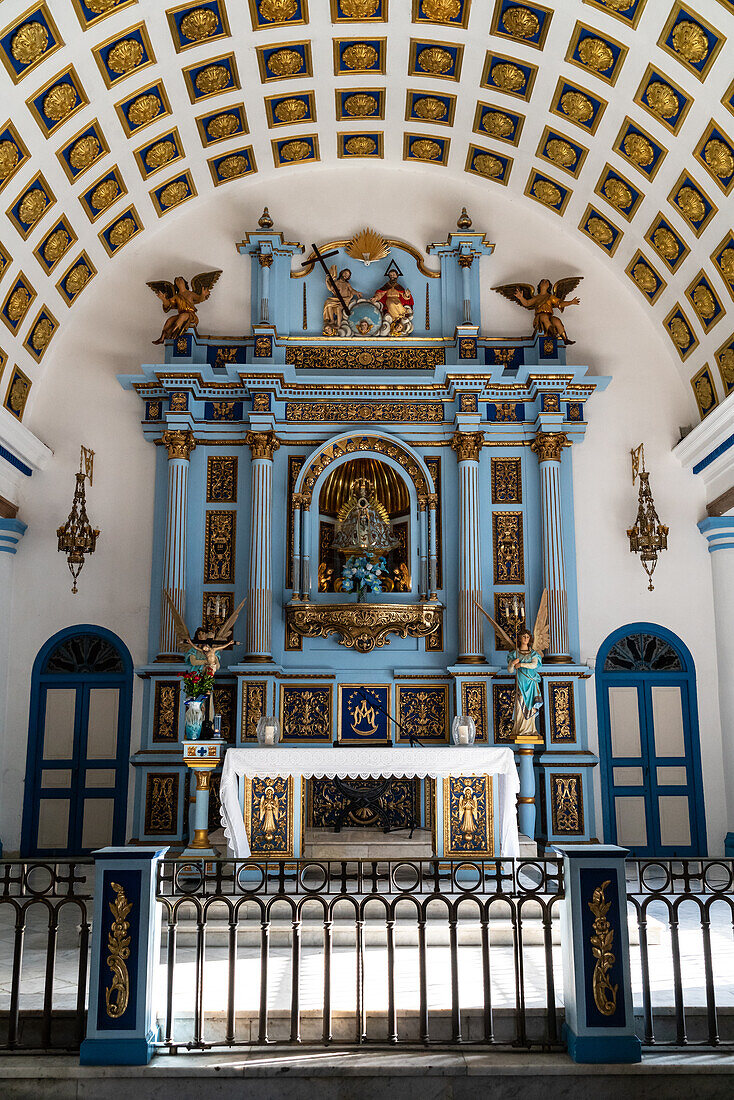 Hauptaltarbild, Kirche Nuestra Senora de Regla, 19. Jahrhundert, Havanna, Kuba, Westindische Inseln, Karibik, Mittelamerika