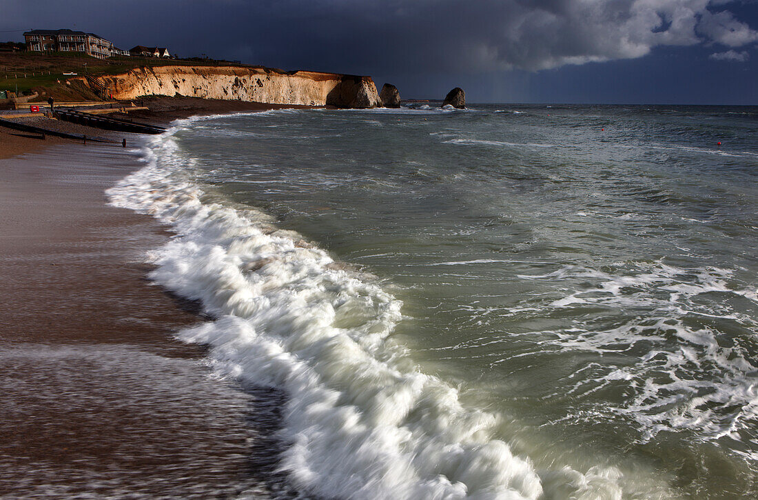 Freshwater Bay, Isle of Wight, England, Vereinigtes Königreich, Europa