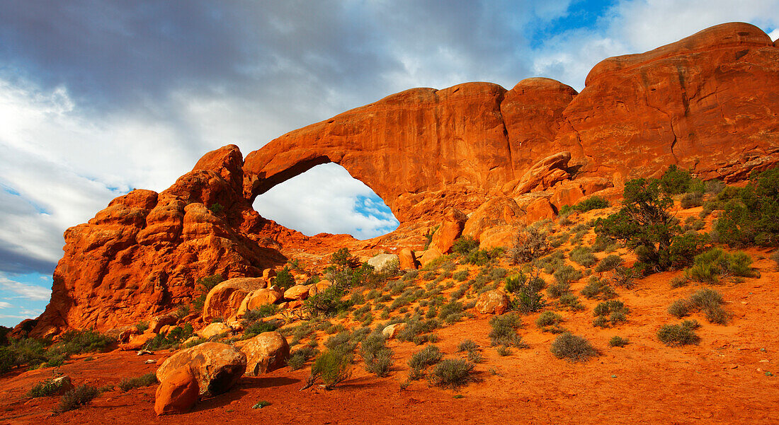 South Window, Arches National Park, Utah, Vereinigte Staaten von Amerika, Nordamerika