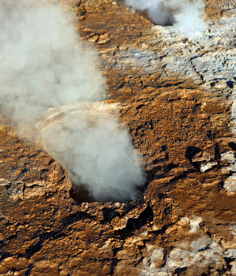 El Tatio Geyser Field, Atacama Desert Plateau, Chile, South America