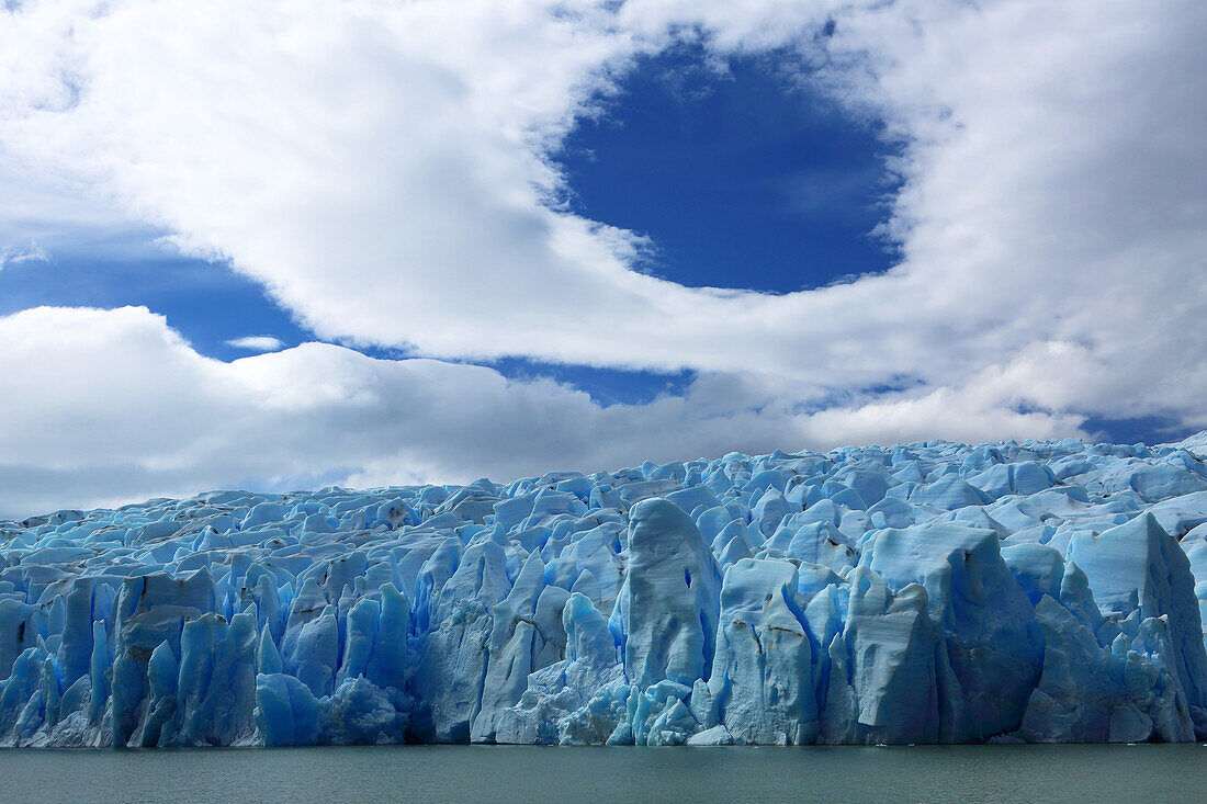 Grey Glacier, Torres del Paine National Park, Patagonia, Chile, South America