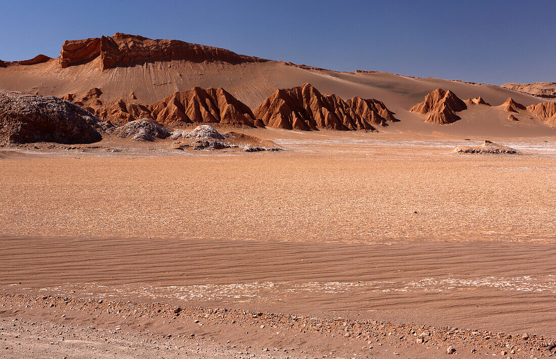 Mondtal, Atacamawüste, Nordchile, Südamerika