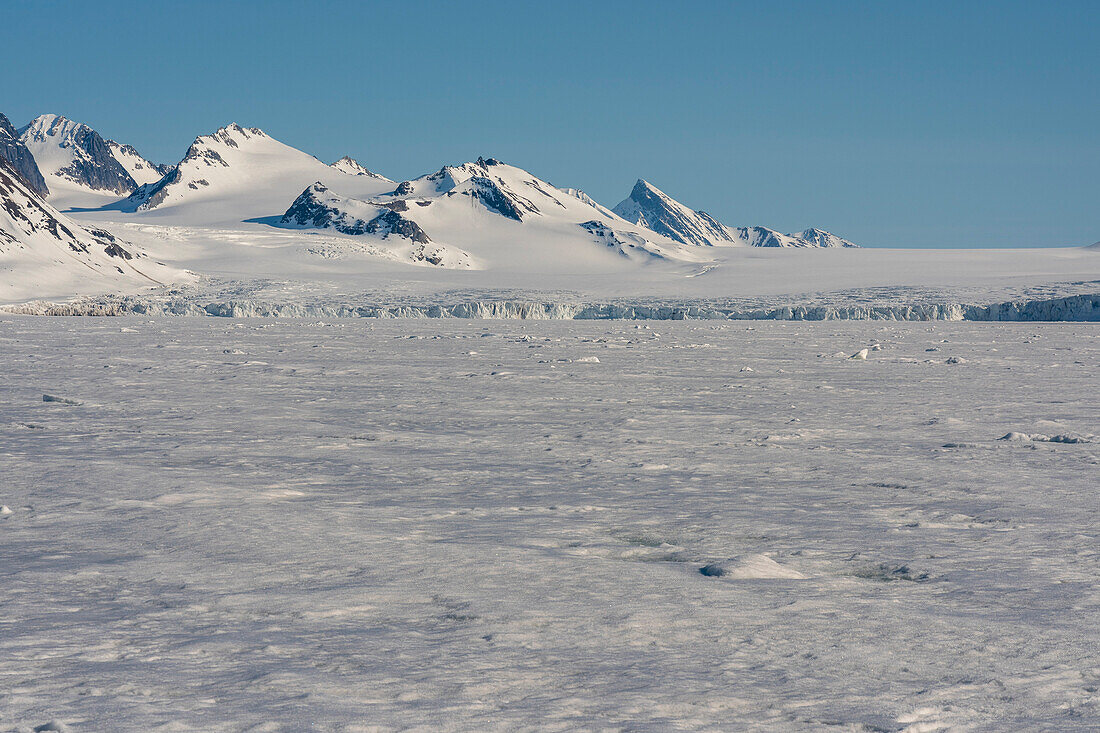 Brepollen, Spitzbergen, Svalbard-Inseln, Arktis, Norwegen, Europa