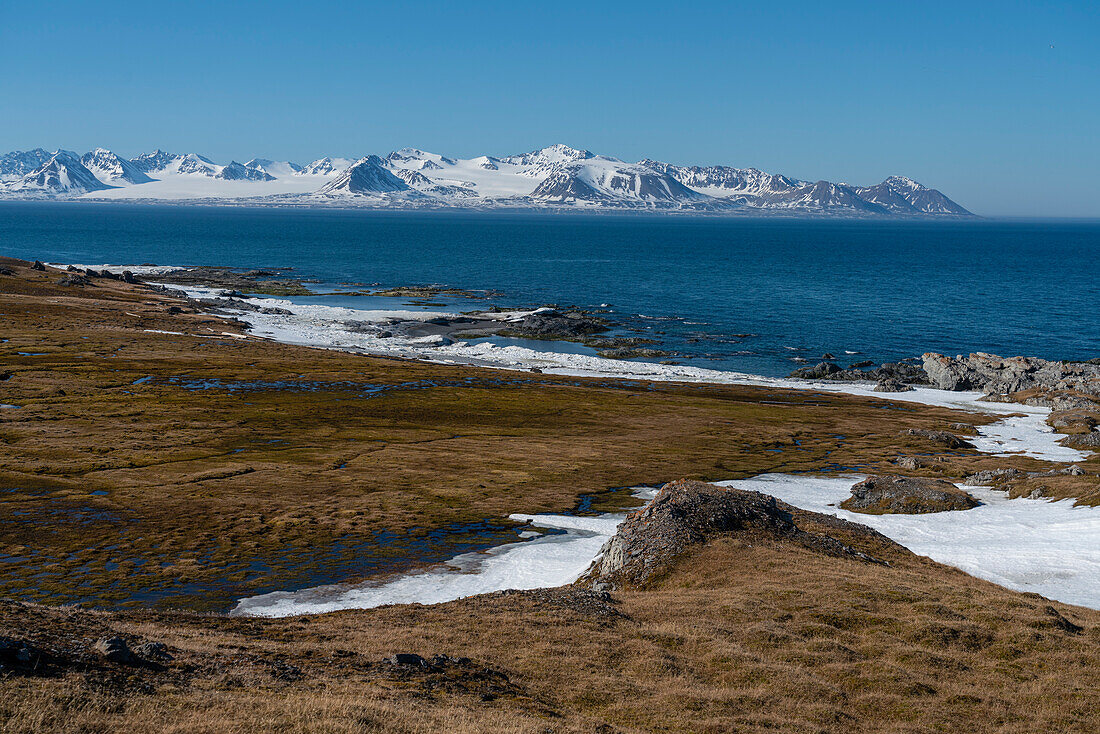 Gasbergkilen, Spitzbergen, Svalbard-Inseln, Arktis, Norwegen, Europa