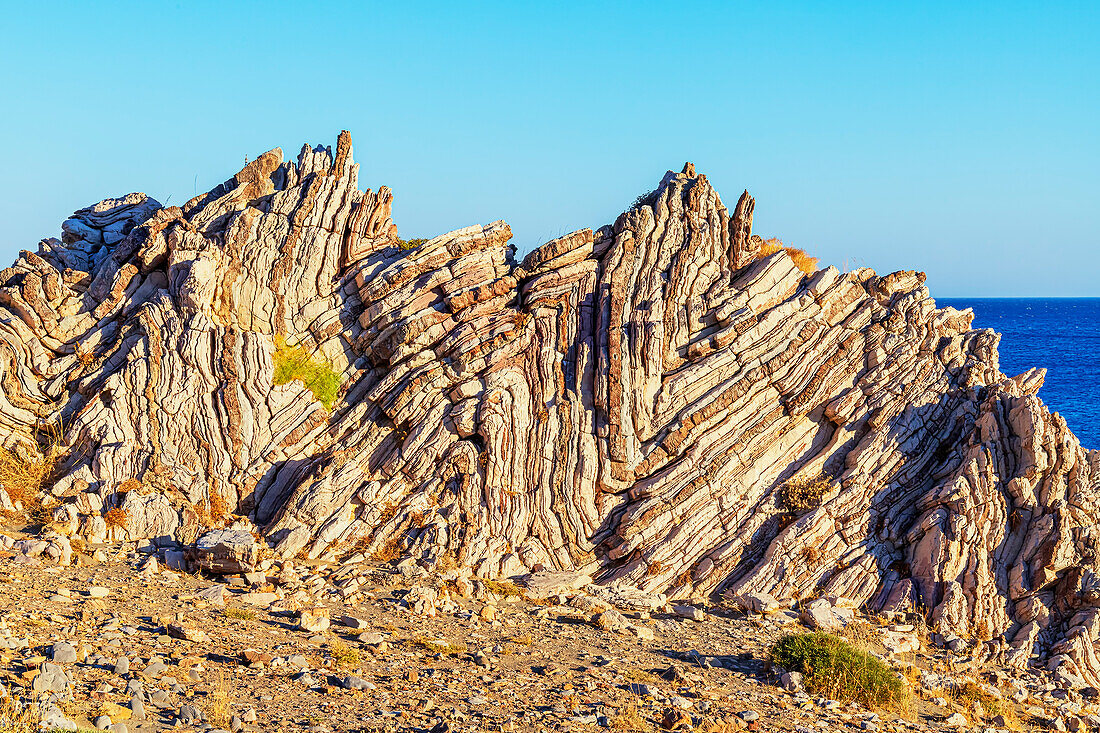 Apoplystra rock formations, Agios Pavlos, Southern Crete, Crete, Greek Islands, Greece, Europe