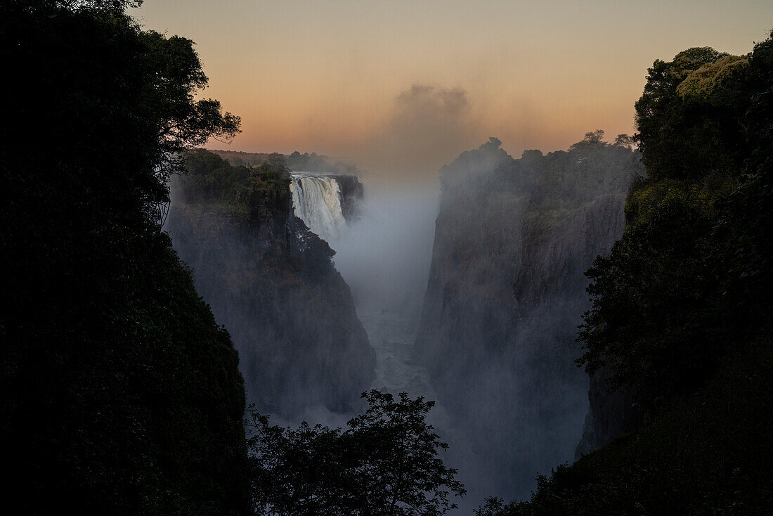 Victoriafälle, Victoria Falls National Park, UNESCO-Weltnaturerbe, Sambia, Afrika