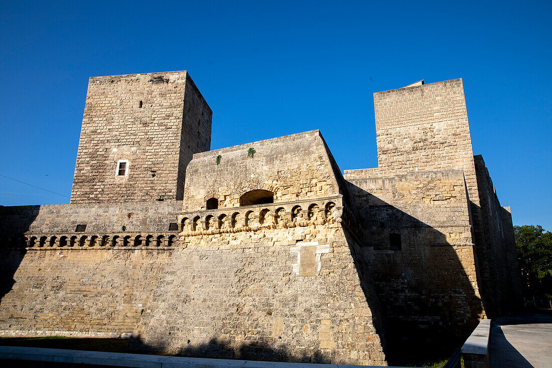 Castello Svevo (schwäbisches Schloss), Bari, Apulien, Italien, Europa