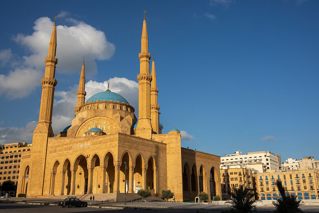 Mohammed al-Amine, Sunnitische Moschee, Beirut, Libanon, Naher Osten