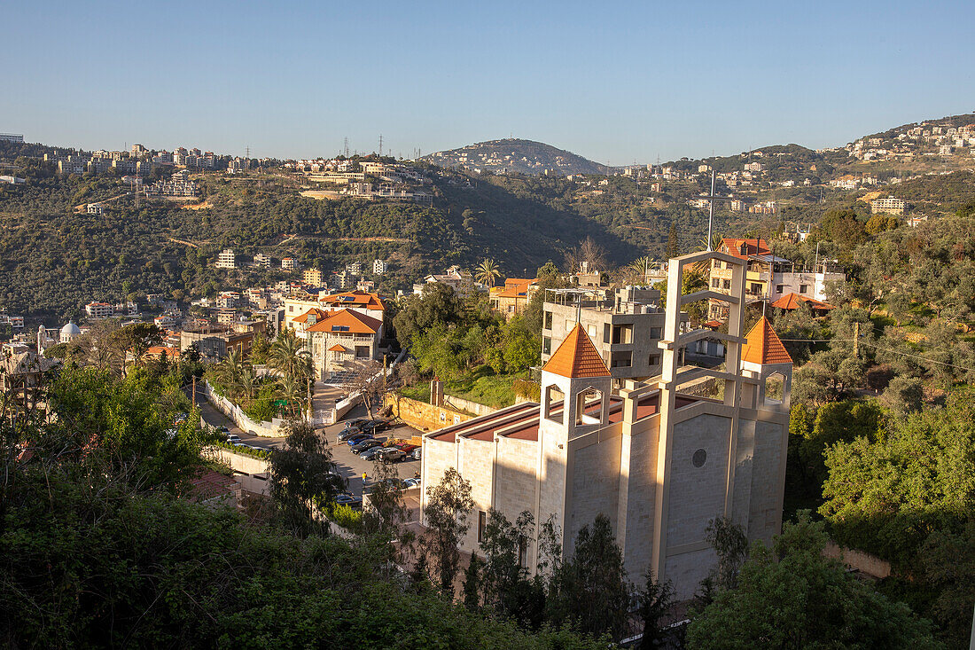 Maronitische Kirche in Wadi El Chahrour El Suflah, Libanon, Naher Osten