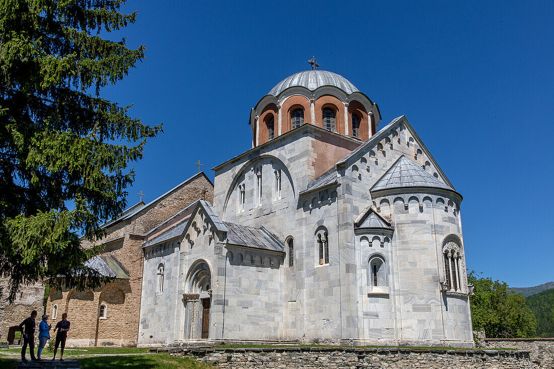 Orthodoxe Klosterkirche Studenica, UNESCO-Weltkulturerbe, Studenica, Serbien, Europa