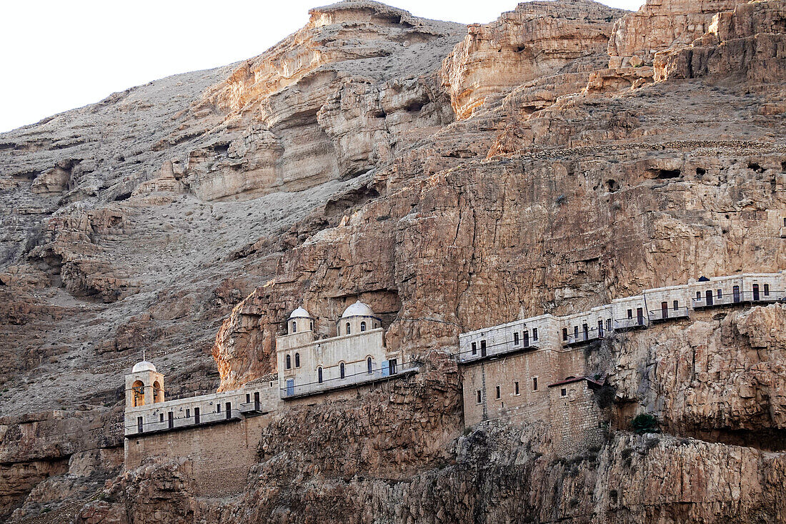 Das Kloster der Versuchung, Jericho, Westjordanland, Israel, Naher Osten