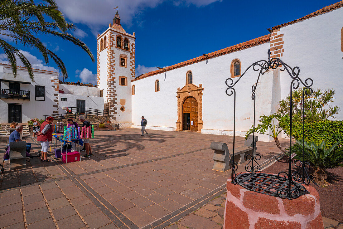 View of Iglesia de Santa Maria de Betancuria, Betancuria, Fuerteventura, Canary Islands, Spain, Atlantic, Europe