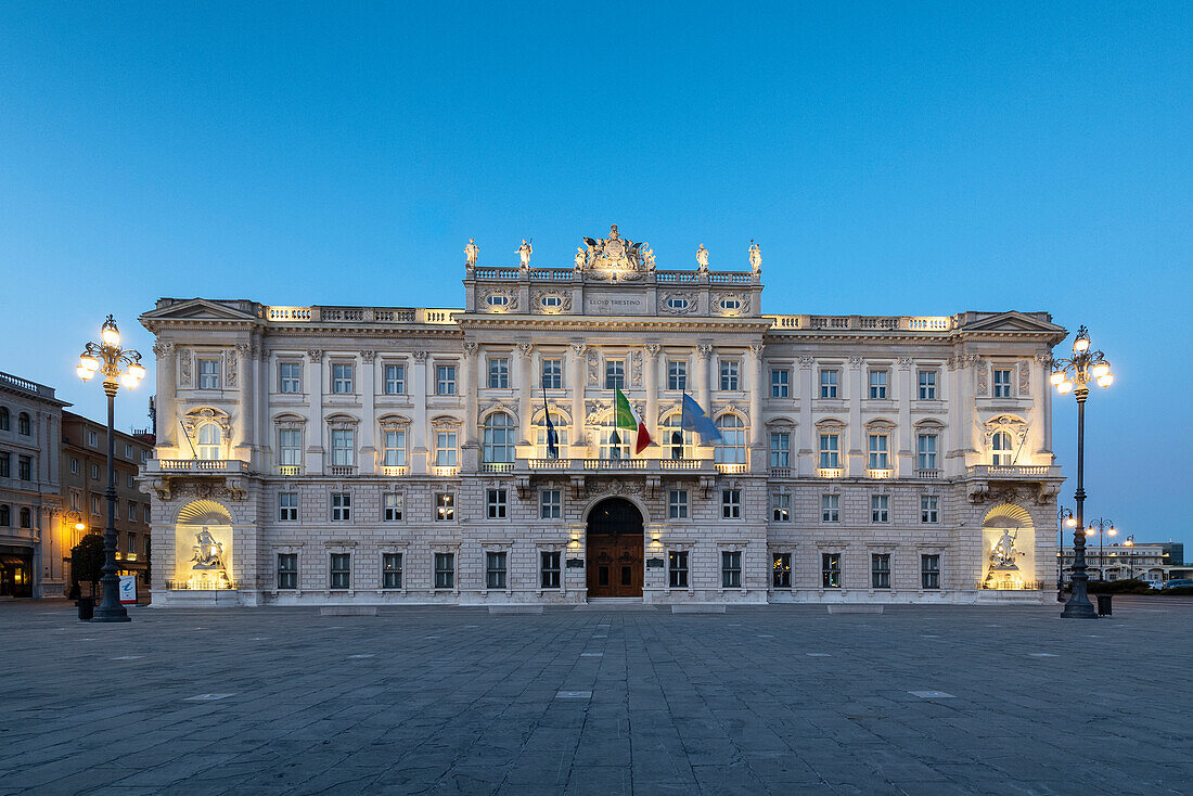 Der Regierungspalast der Region Friaul-Julisch Venetien, Triest, Friaul-Julisch Venetien, Italien, Europa