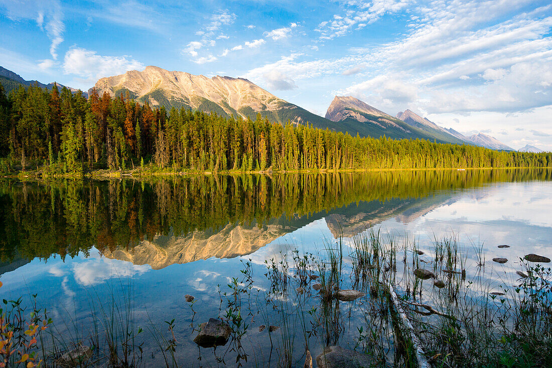 Honeymoon Lake, Jasper National Park, Jasper, Alberta, Canada
