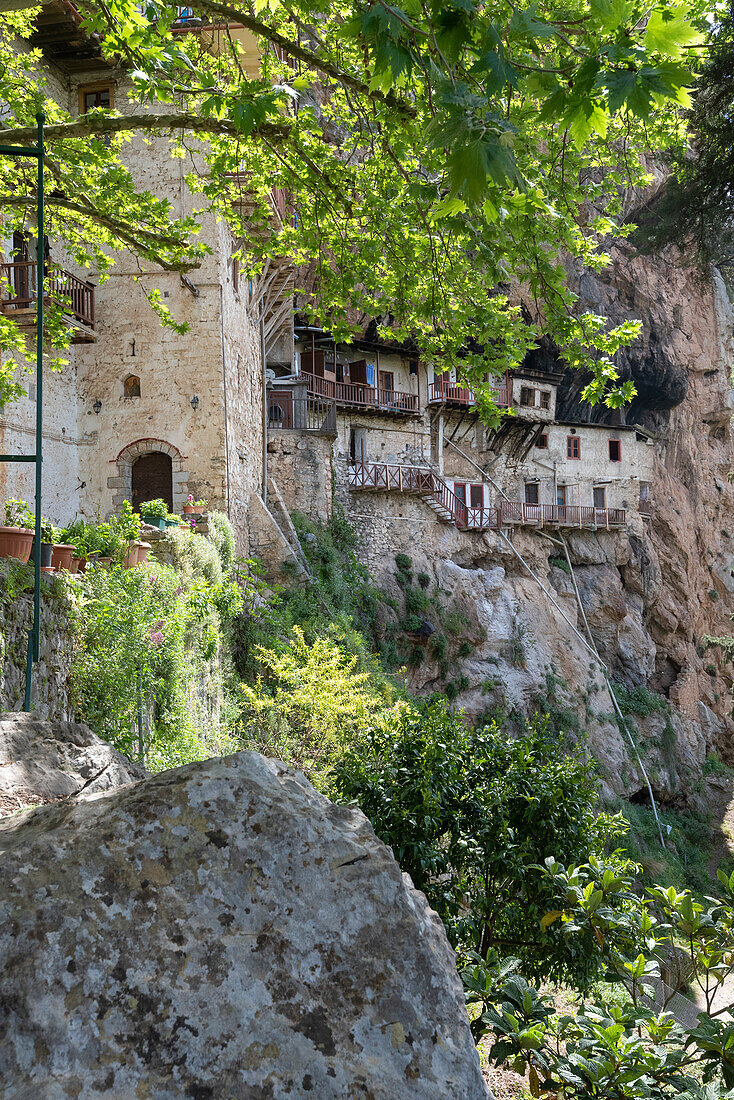 Altes Kloster auf dem Peloponnes, Griechenland, Europa