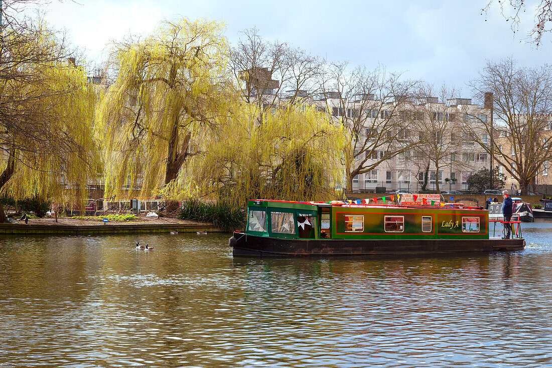 Little Venice basin, Little Venice, London, Great Britain, UK