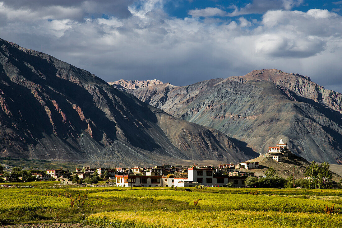 Landscape in Zanskar Valley, Northern India.