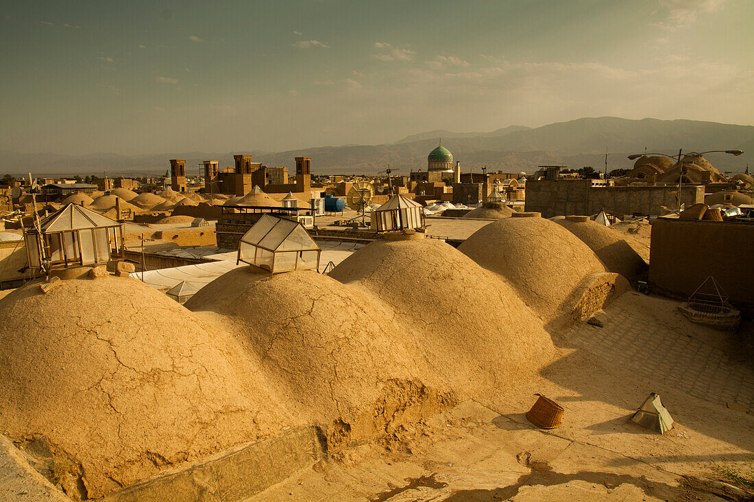 Blick von der Stadt Kashan
