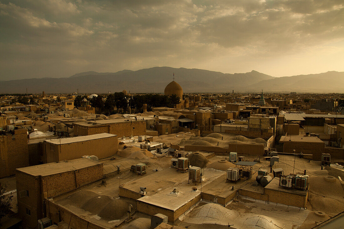 View from the city of Kashan
