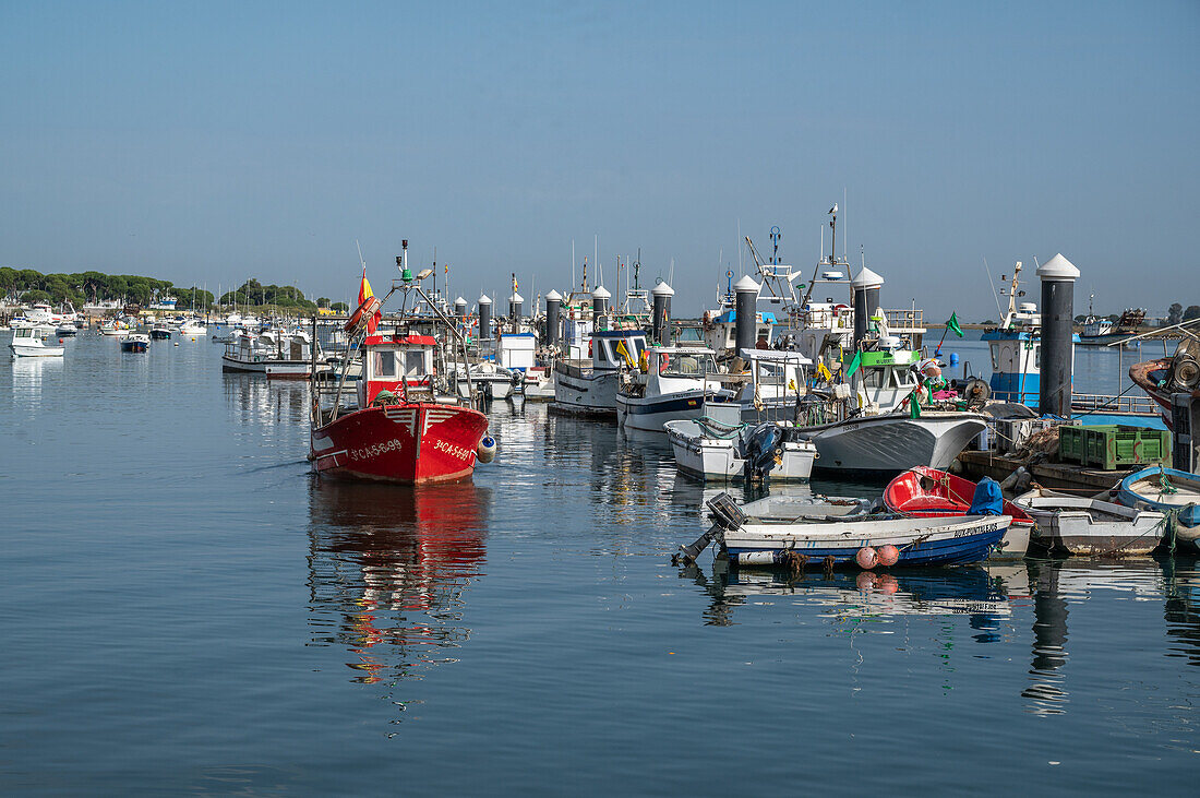 Fischereihafen, Punta Umbria, Spanien