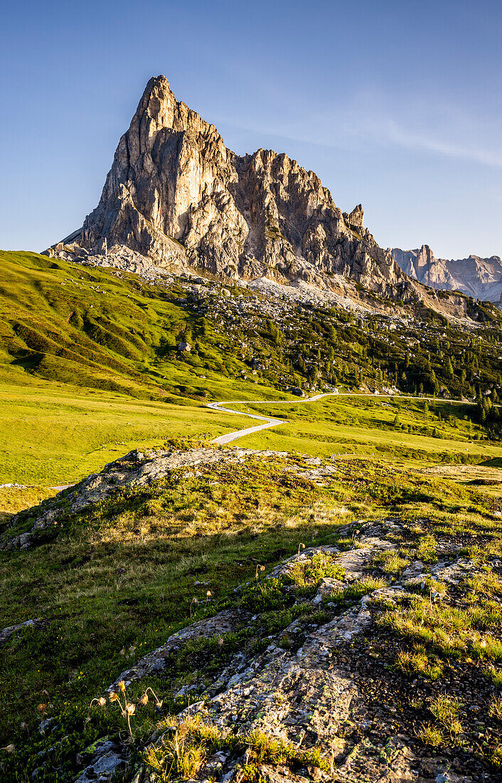 Italy, Veneto, province of Belluno, mount La Gusela at Giau pass