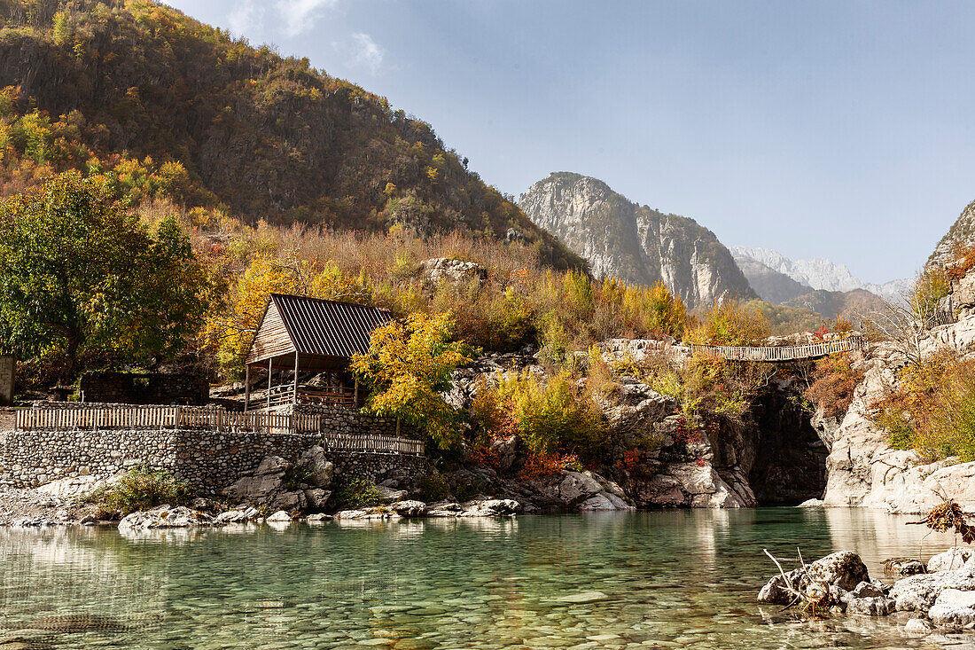 theth river, theth, Albania, Europe