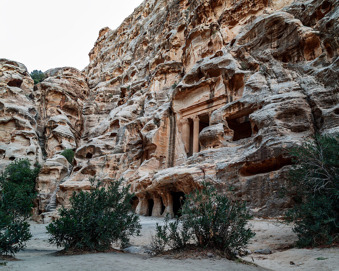 Siq al-Barid, little petra, south Jordan, jordan,middle east, asia