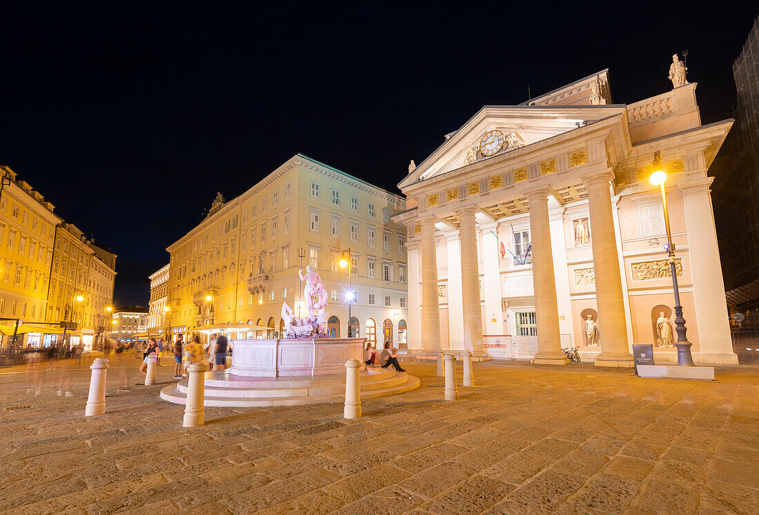 Piazza della Borsa, Trieste, province of Trieste, Friuli-Venezia-Giulia, Italy