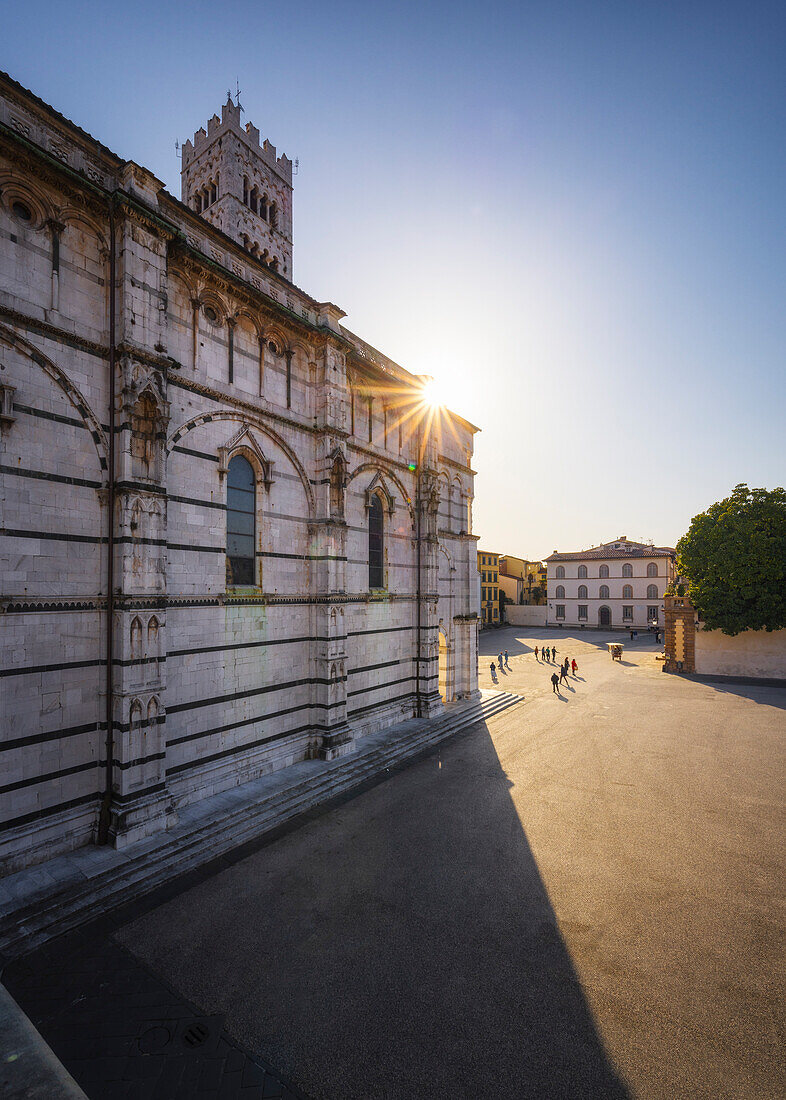 Die Kathedrale Duomo di San Martino, Provinz Lucca, Toskana, Italien, Europa