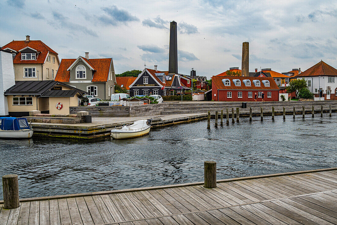 Fishing ships moored at the port of Kerteminde. Kerteminde, Funen, Denmark, Europe