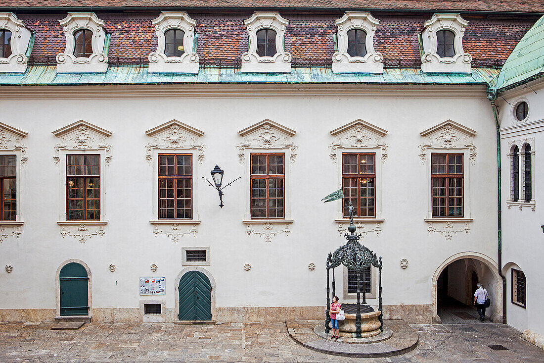 courtyard of Landhaus, Landhausshof, Graz, Austria