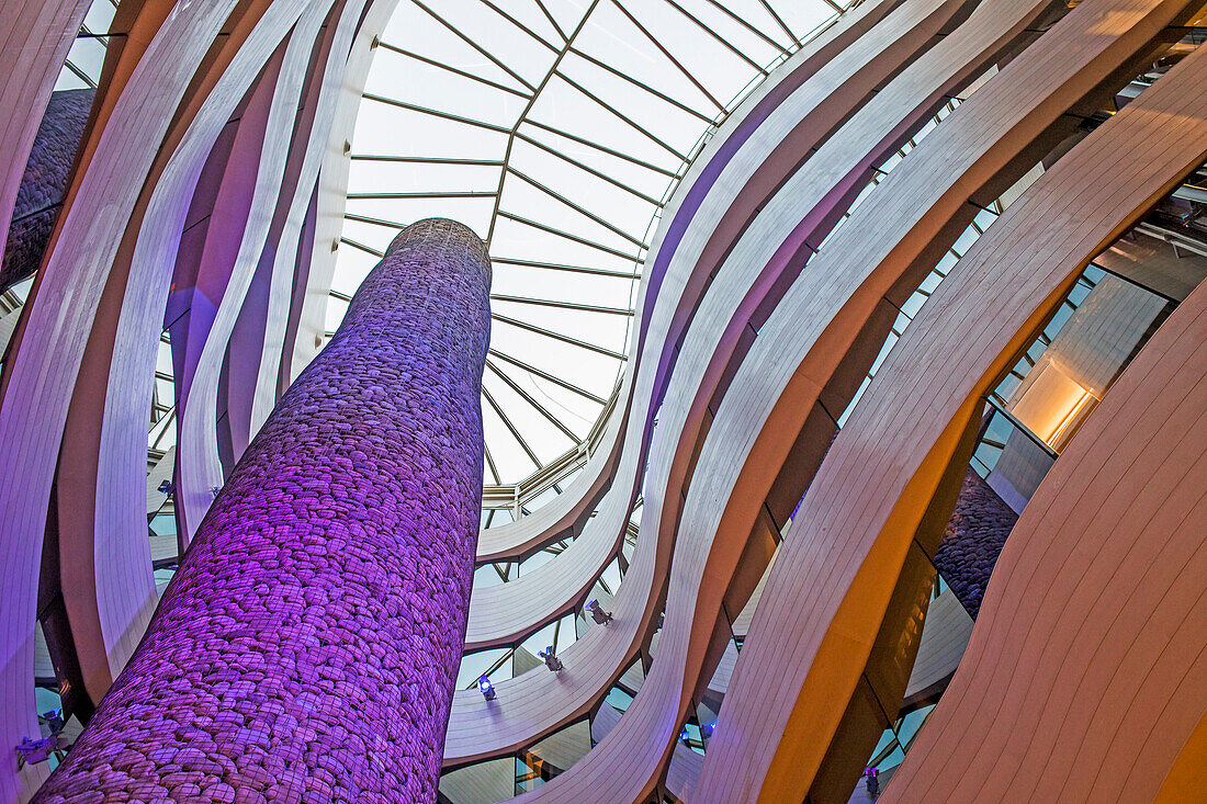 Lobby, Gran Hotel Domine Bilbao, 61 Alameda de Mazarredo, Bilbao, Spain