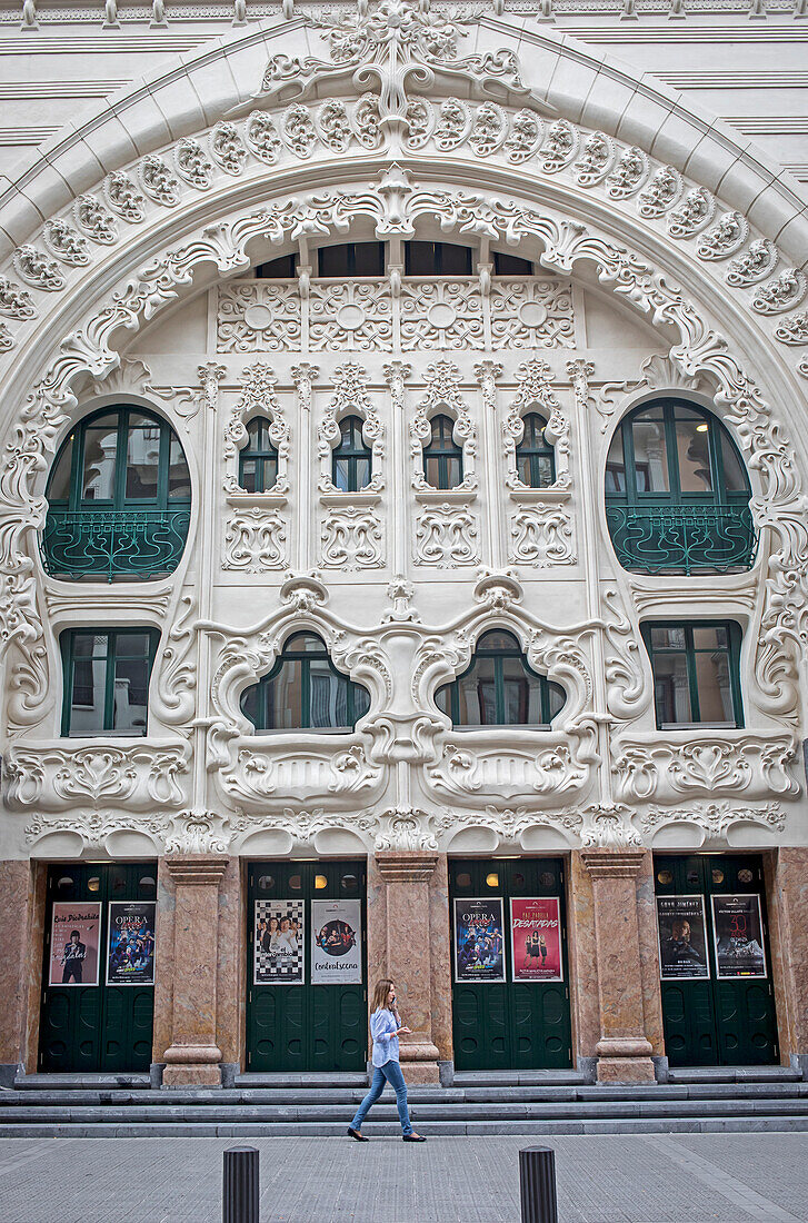 Theater Campos Eliseos. Bilbao, Spanien