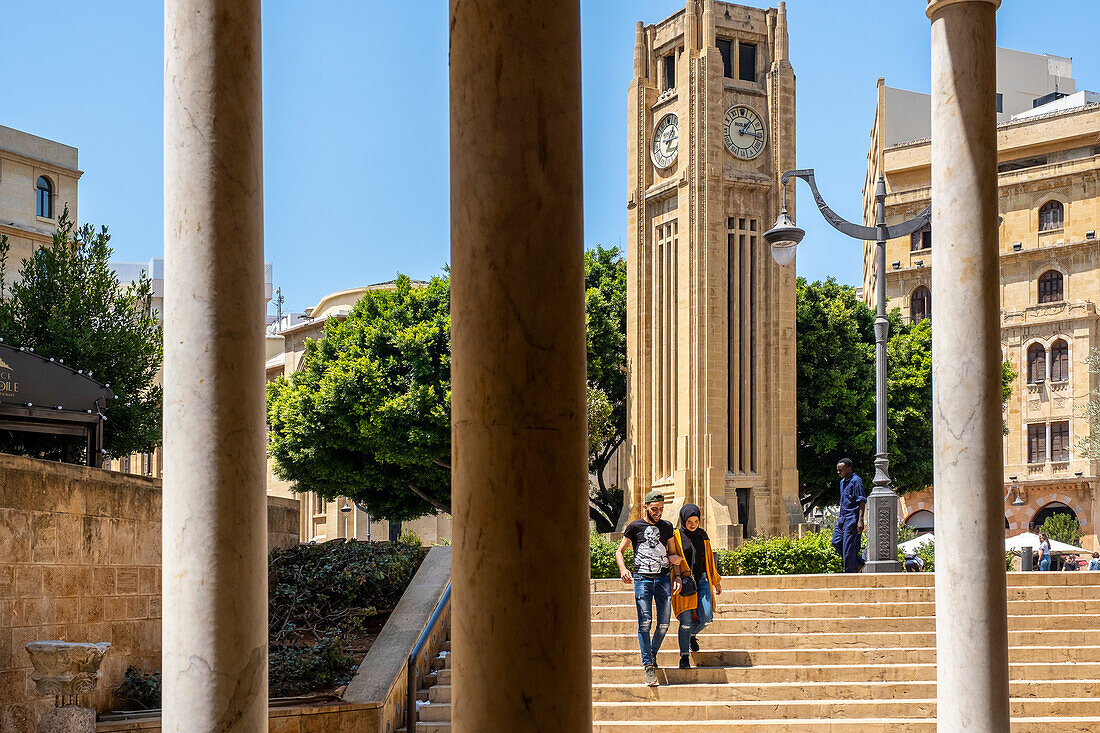 El Nejmeh square or Star square, Downtown, Beirut, Lebanon