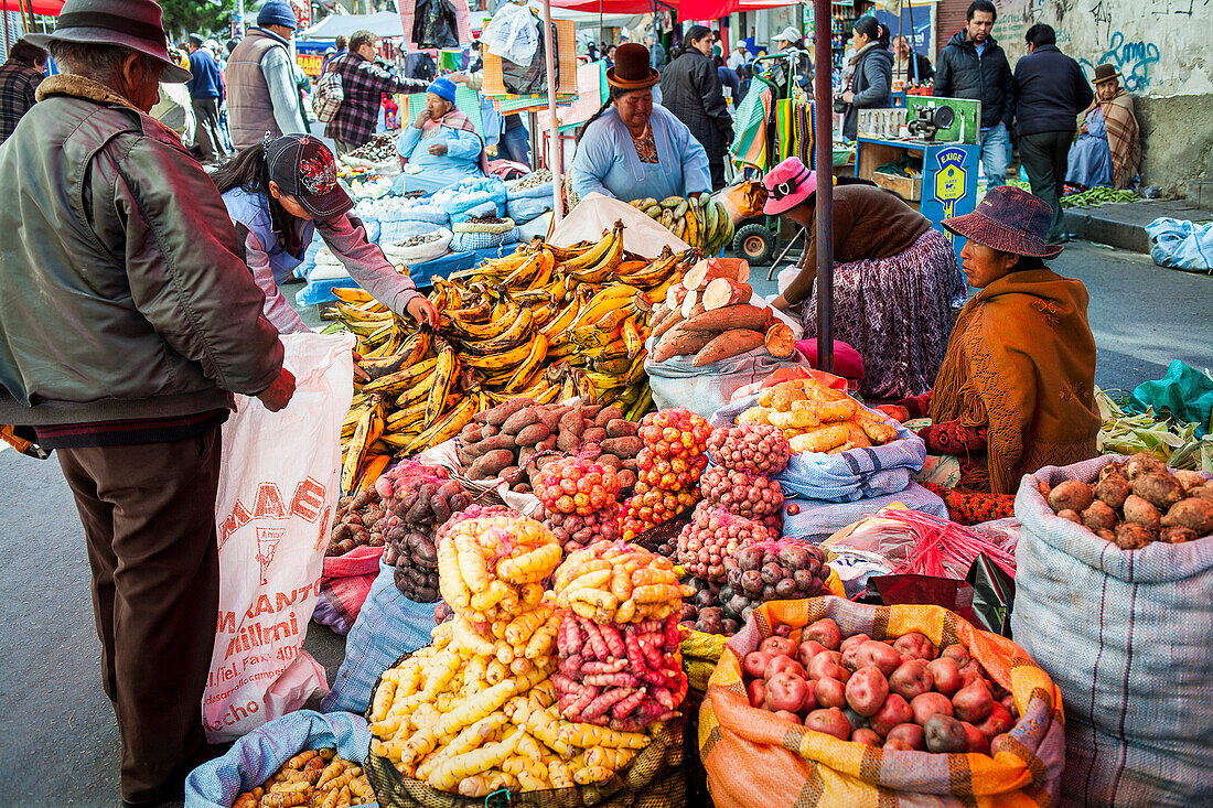 Mercado Rodriguez (Rodriguez-Markt), La Paz, Bolivien