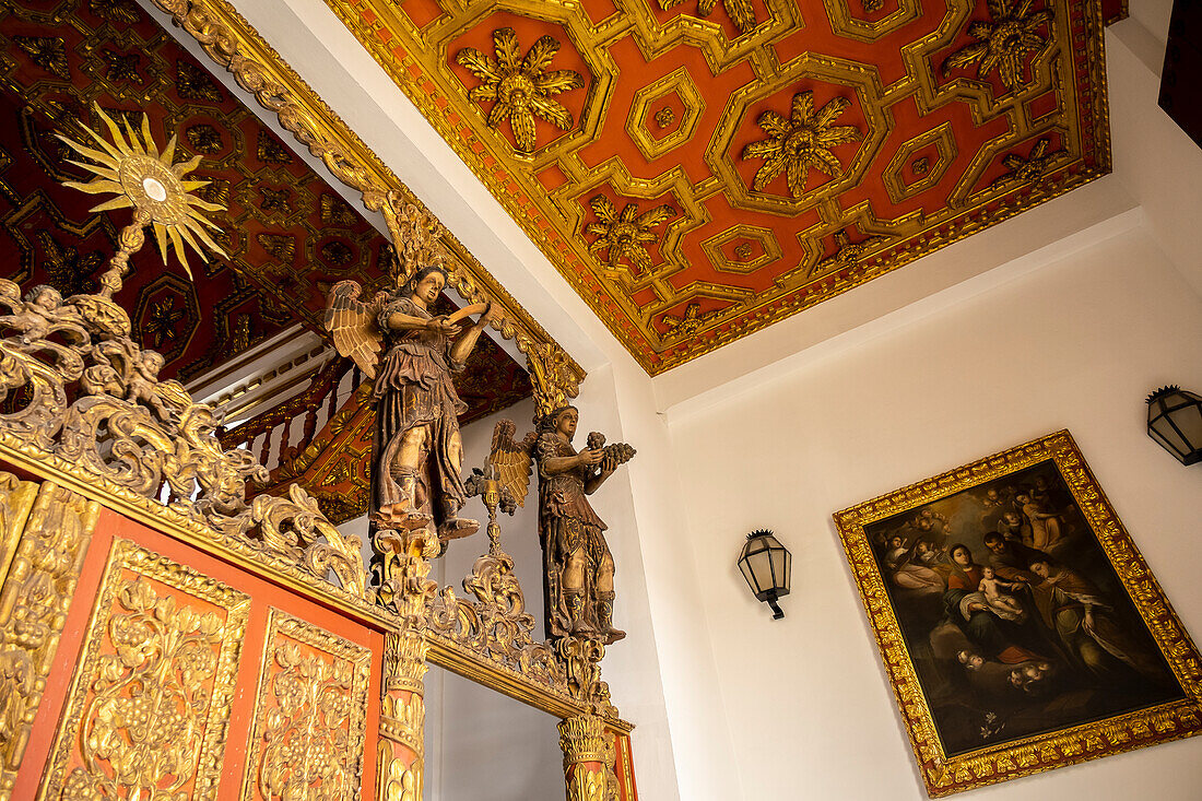 Detail, Capilla del Sagrario, Sagrario chapel, Bogota, Colombia