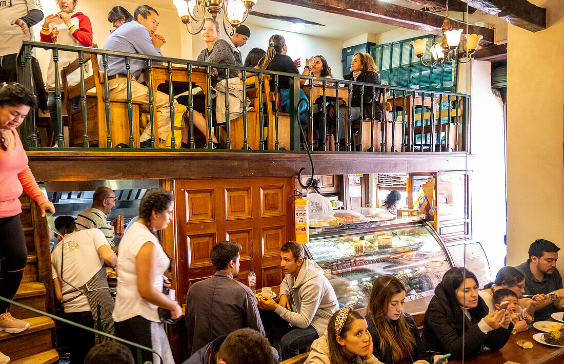 La Puerta Falsa restaurant, Bogotá, Colombia