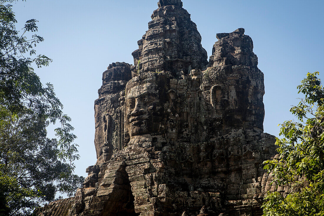 Südtor von Angkor Thom, Angkor, Siem Reap, Kambodscha