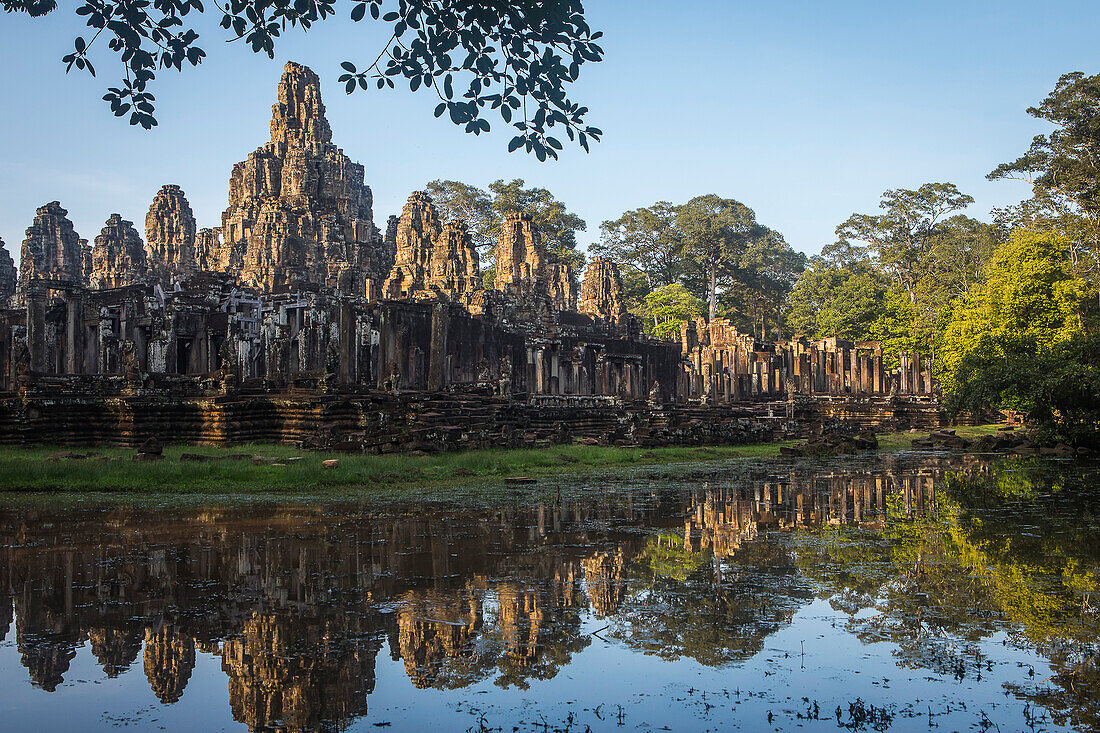 Bayon temple, Angkor Thom, Angkor, Siem Reap, Cambodia