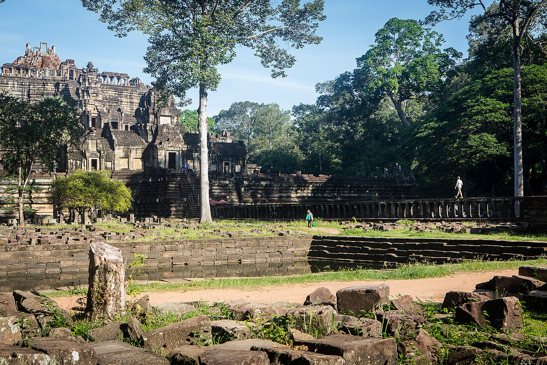 Bapuon-Tempel, Angkor Thom, Angkor Archaeological Park, Siem Reap, Kambodscha