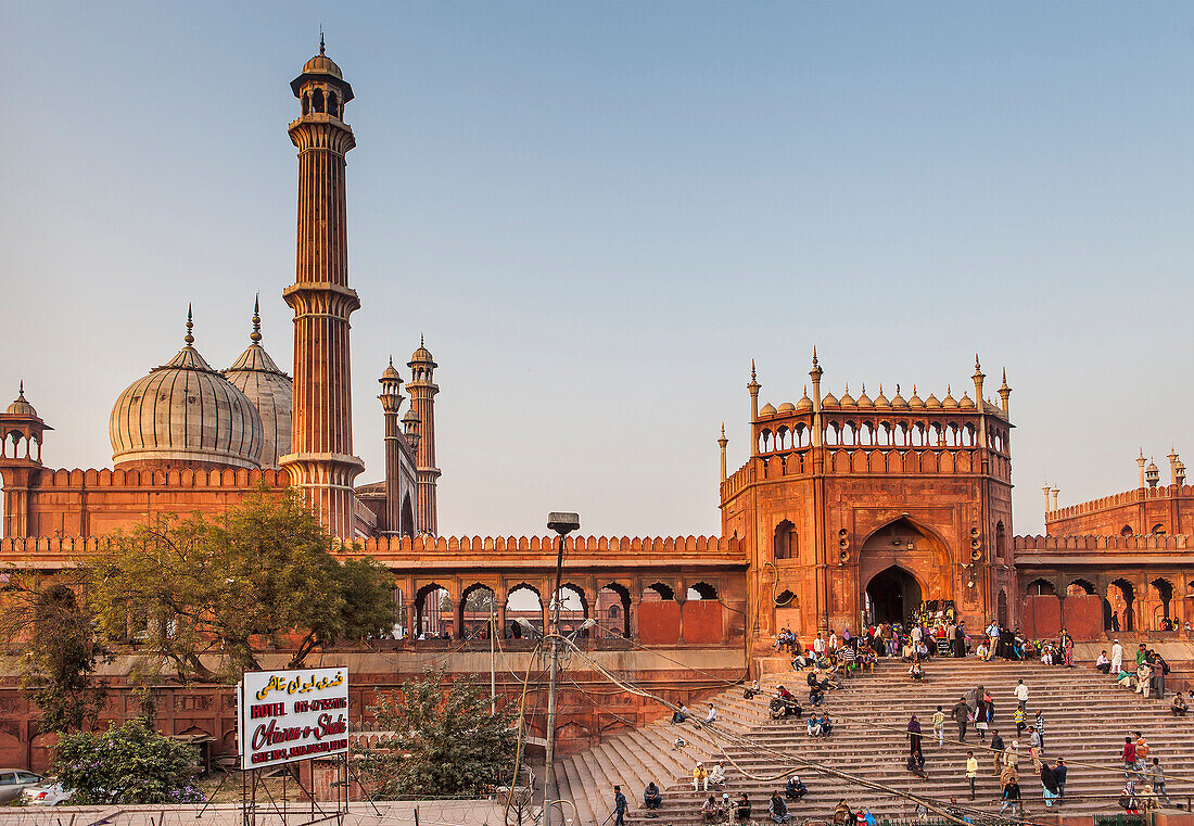 Jama Masjid mosque, Delhi, India