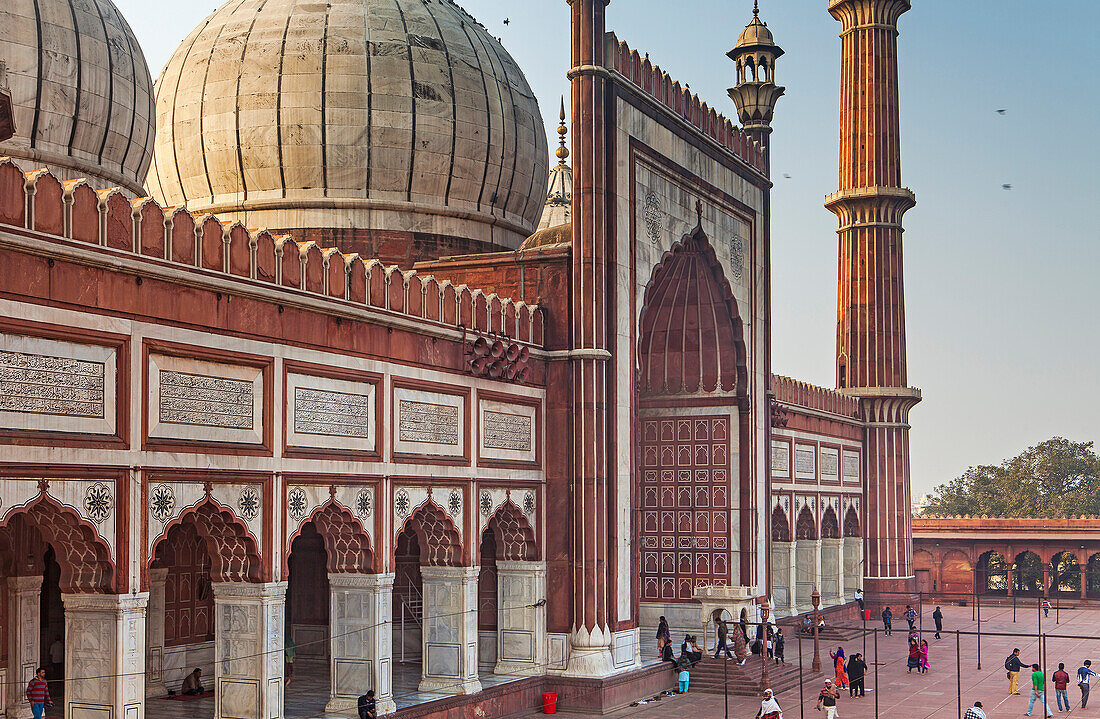 Jama Masjid mosque, Delhi, India